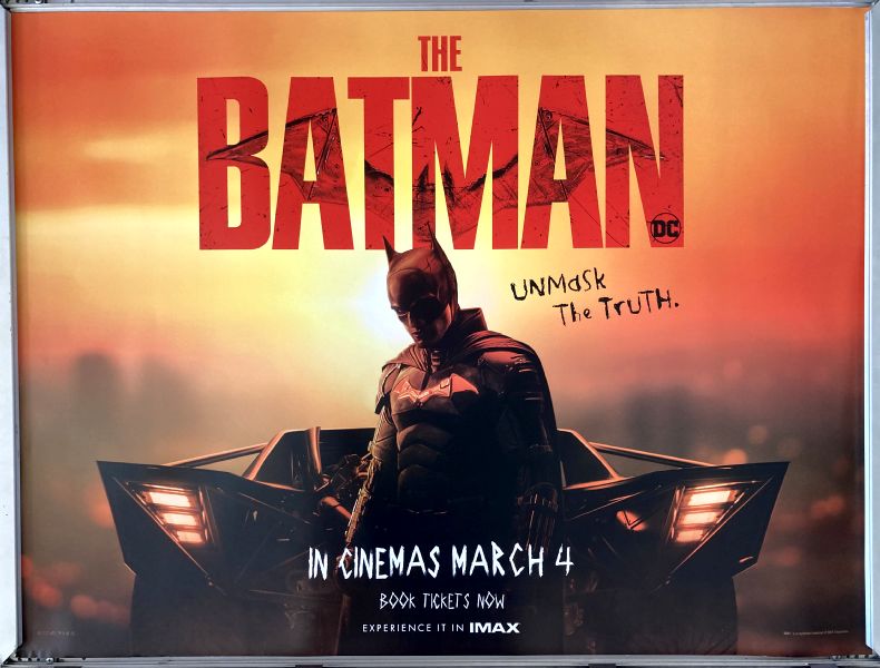 Cinema Poster: BATMAN, THE 2022 (Main Quad) Zo Kravitz Robert Pattinson Paul Dano  