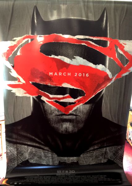 Cinema Banner: BATMAN V SUPERMAN DAWN OF JUSTICE 2016 (Batman/S Sign) Amy Adams Cinema Banner: BATMAN V SUPERMAN DAWN OF JUSTICE 2016 (Batman/S Sign) Amy Adams