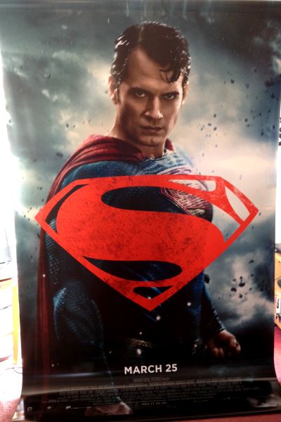 Cinema Banner: BATMAN V SUPERMAN DAWN OF JUSTICE 2016 (Superman) Henry Cavill