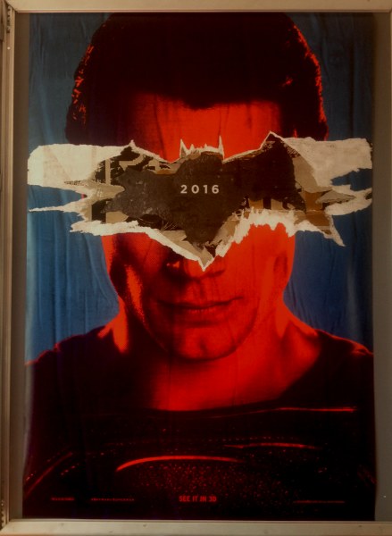 Cinema Poster: BATMAN V SUPERMAN DAWN OF JUSTICE 2016 ('Batsign' One Sheet) Henry Cavill
