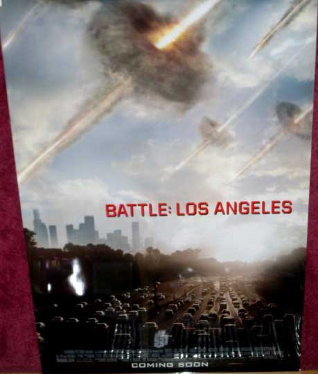 BATTLE LOS ANGELES: One Sheet Film Poster
