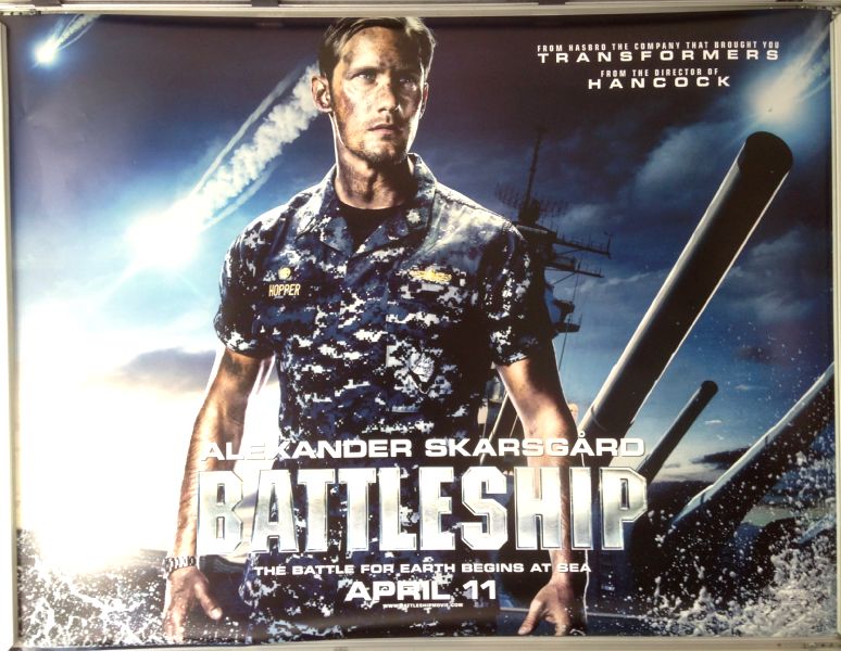 Cinema Poster: BATTLESHIP 2012 (Alexander Skarsgård Quad) Liam Neeson Taylor Kitsch Cinema Poster: BATTLESHIP 2012 (Alexander Skarsgård Quad) Liam Neeson Taylor Kitsch