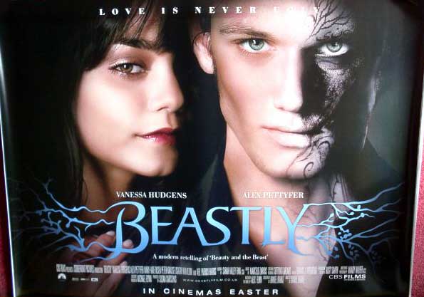 BEASTLY: UK Quad Film Poster