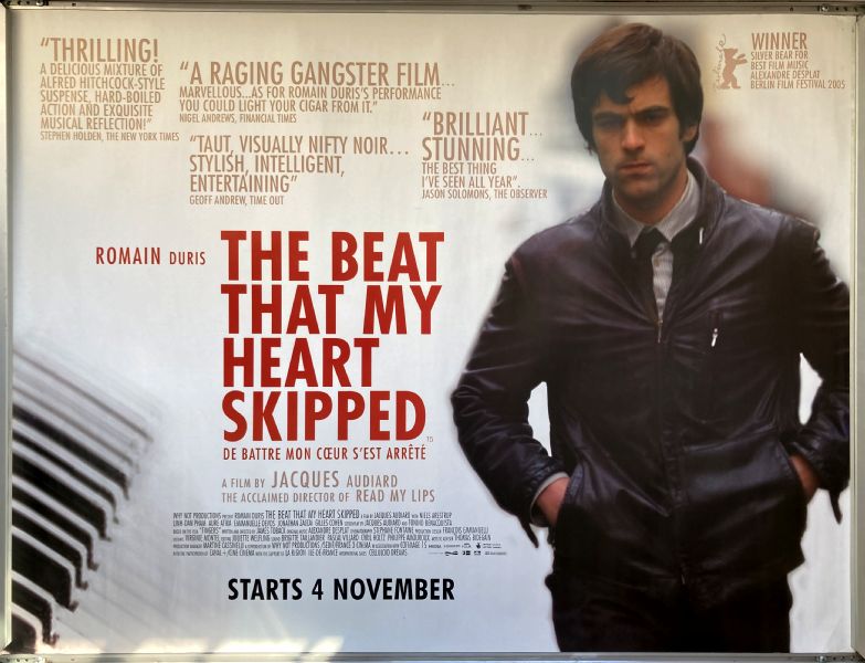 Cinema Poster: BEAT THAT MY HEART SKIPPED 2005 (Quad) Romain Duris Aure Atika