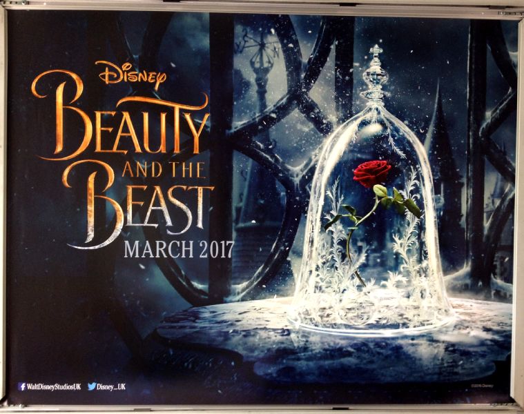 Cinema Poster: BEAUTY AND THE BEAST 2017 (Advance Quad) Emma Watson