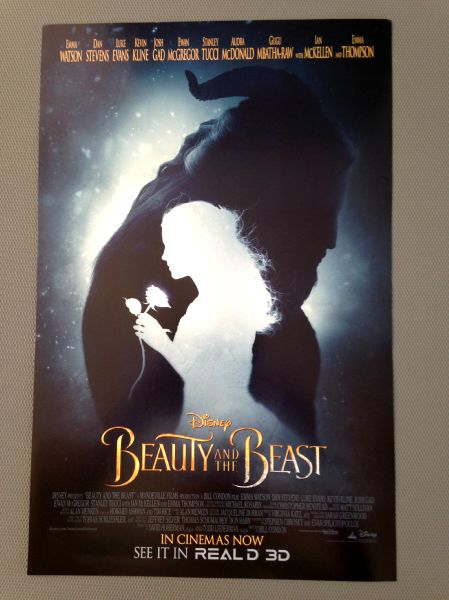 Cinema Poster: BEAUTY AND THE BEAST 2017 (Mini) Emma Watson Dan Stevens