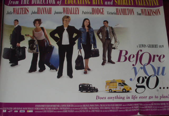 BEFORE YOU GO: UK Quad Film Poster