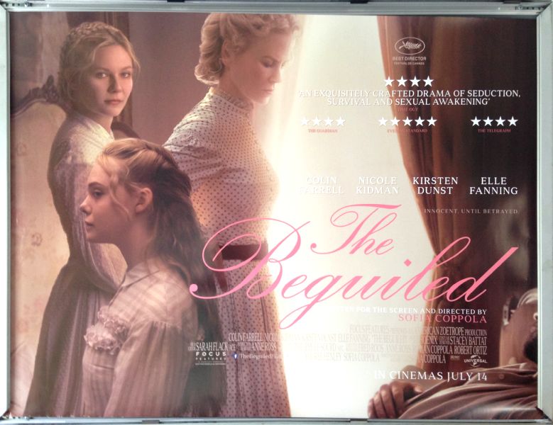 Cinema Poster: BEGUILED, THE 2017 (Quad) Nicole Kidman Kirsten Dunst Elle Fanning Cinema Poster: BEGUILED, THE 2017 (Quad) Nicole Kidman Kirsten Dunst Elle Fanning