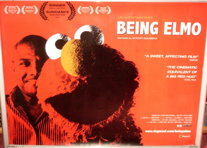 BEING ELMO A PUPPETEER'S JOURNEY: UK Quad Film Poster