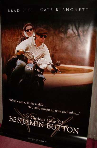 CURIOUS CASE OF BENJAMIN BUTTON: Cinema Banner CURIOUS CASE OF BENJAMIN BUTTON: Cinema Banner