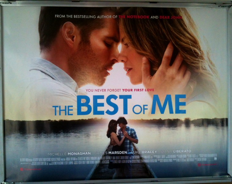 Cinema Poster: BEST OF ME, THE 2014 (Quad) James Marsden Michelle Monaghan