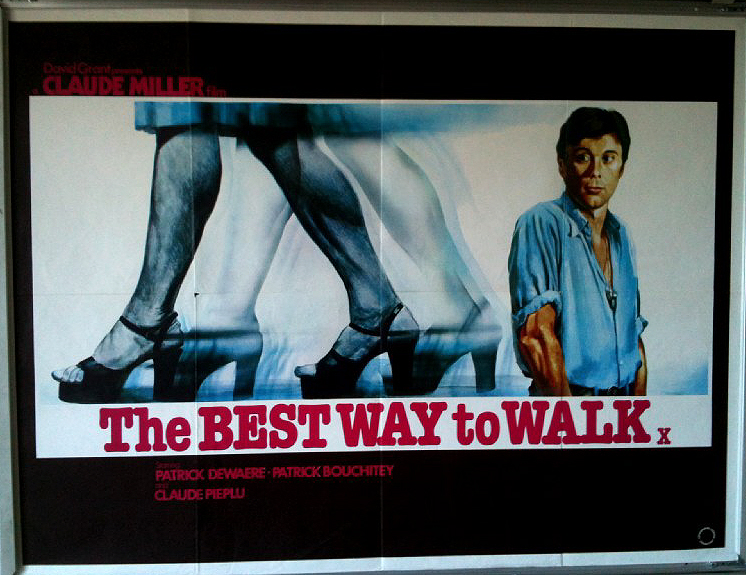 Cinema Poster: BEST WAY TO WALK 1976 (QUAD) Patrick Dewaere Patrick Bouchitey