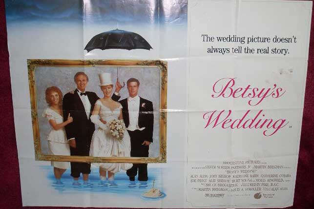 BETSY'S WEDDING: UK Quad Film Poster