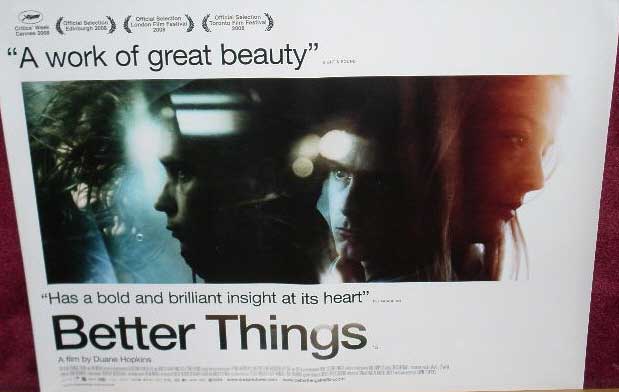 BETTER THINGS: UK Quad Film Poster BETTER THINGS: UK Quad Film Poster