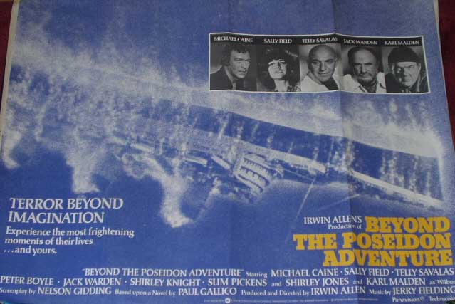 Cinema Poster: BEYOND THE POSEIDON ADVENTURE 1979 (Quad) Michael Caine Cinema Poster: BEYOND THE POSEIDON ADVENTURE 1979 (Quad) Michael Caine