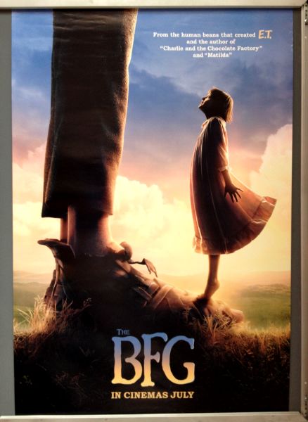 Cinema Poster: BFG, THE  2016 (Advance One Sheet) Mark Rylance Ruby Barnhill