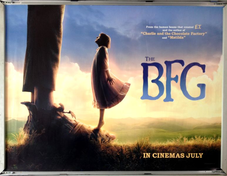 Cinema Poster: BFG, THE  2016 (Advance Quad) Mark Rylance Ruby Barnhill 