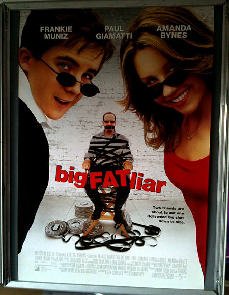 BIG FAT LIAR: UK Quad Film Poster BIG FAT LIAR: UK Quad Film Poster