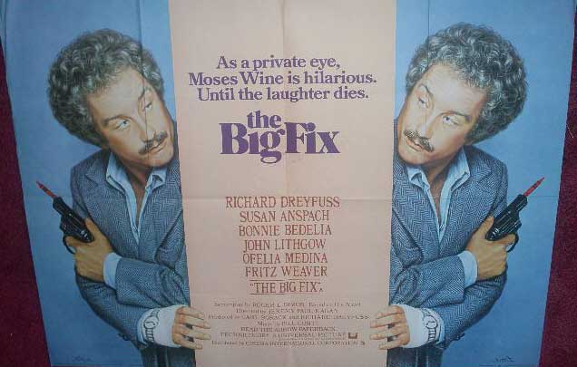 BIG FIX, THE: UK Quad Film Poster BIG FIX, THE: UK Quad Film Poster