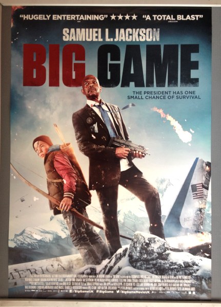 Cinema Poster: BIG GAME 2015 (One Sheet) Samuel L. Jackson Onni Tommila Jim Broadbent