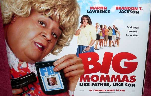 BIG MOMMAS LIKE FATHER LIKE SON: UK Quad Film Poster BIG MOMMAS LIKE FATHER LIKE SON: UK Quad Film Poster