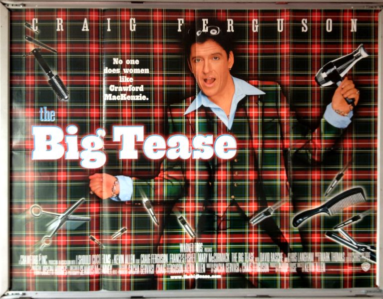 Cinema Poster: BIG TEASE, THE 2000 (Quad) Craig Ferguson David Rasche