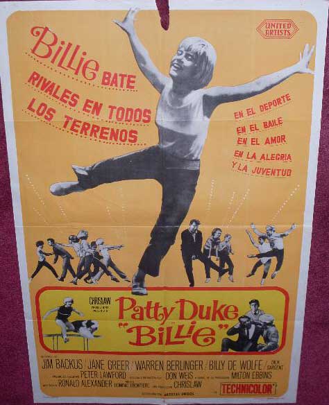 BILLIE: Argentinian Film Poster 