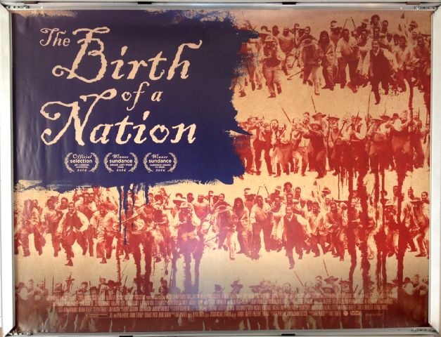 Cinema Poster: BIRTH OF A NATION, THE 2016 (Quad) Nate Parker Armie Hammer