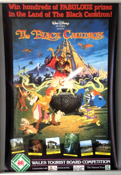 Cinema Poster: BLACK CAULDRON, THE 1986 (Double Crown) Nigel Hawthorne