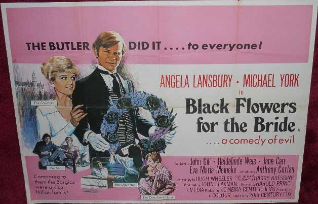 BLACK FLOWERS FOR THE BRIDE: Main UK Quad Film Poster