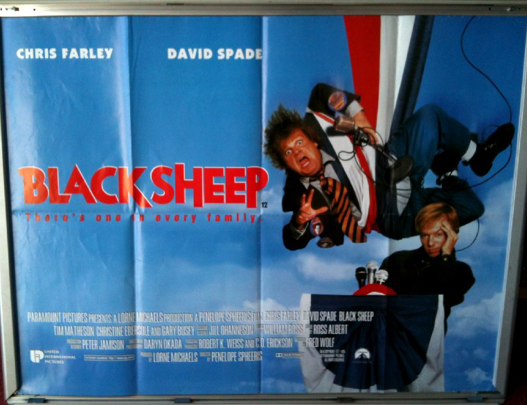 Cinema Poster: BLACK SHEEP 1996 (Quad) Chris Farley David Spade Tim Matheson