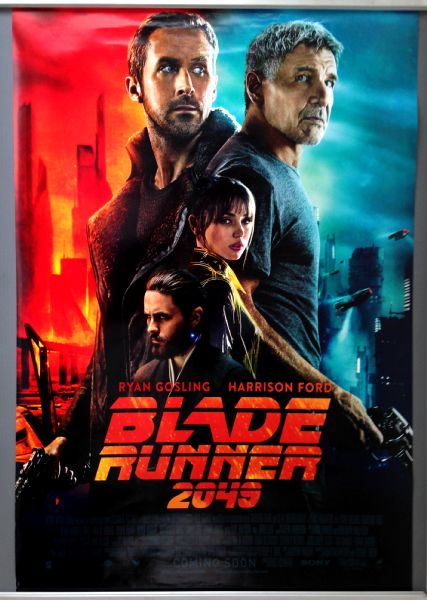 Cinema Poster: BLADE RUNNER 2049 2017 (Main One Sheet) Harrison Ford