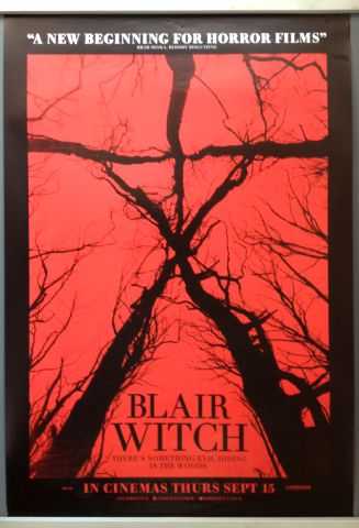Cinema Poster: BLAIR WITCH 2016 (One Sheet) James Allen McCune Callie Hernandez