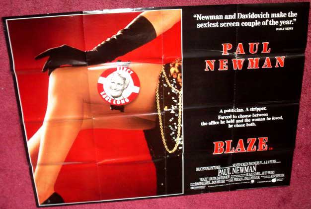 BLAZE: UK Quad Film Poster BLAZE: UK Quad Film Poster