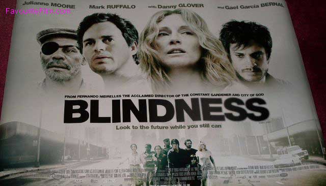 BLINDNESS: Main UK Quad Film Poster BLINDNESS: Main UK Quad Film Poster