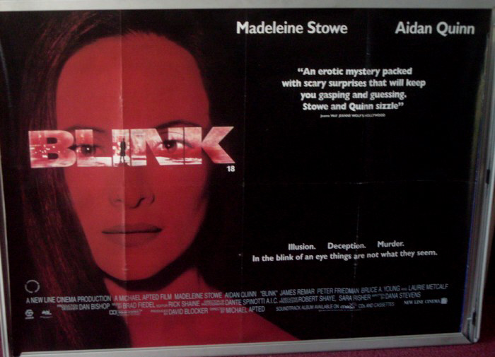 BLINK: Main UK Quad Film Poster