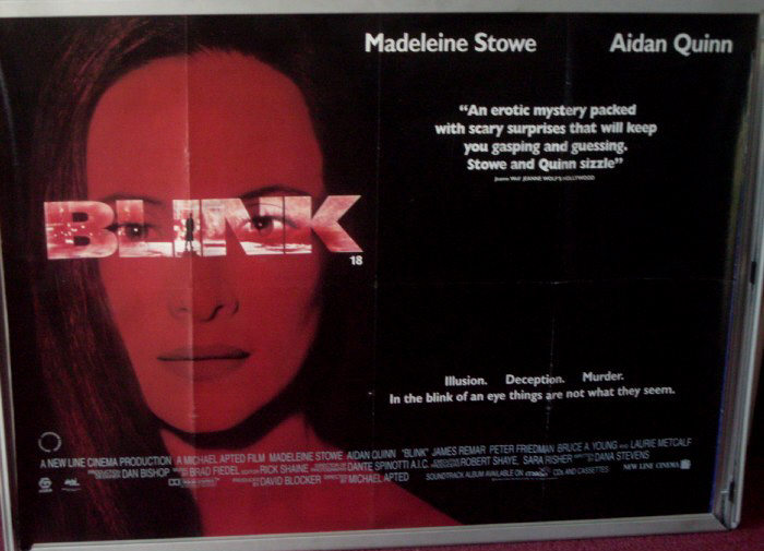 BLINK: Main UK Quad Film Poster BLINK: Main UK Quad Film Poster