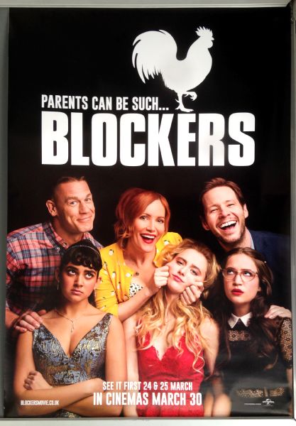 Cinema Poster: BLOCKERS 2018 (Advance One Sheet) Leslie Mann John Cena