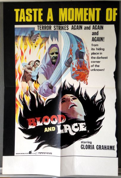 Cinema Poster: BLOOD AND LACE 1971 (Quad) Gloria Grahame Melody Patterson Cinema Poster: BLOOD AND LACE 1971 (Quad) Gloria Grahame Melody Patterson