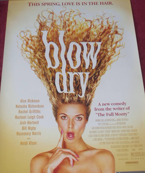 BLOW DRY: One Sheet Film Poster