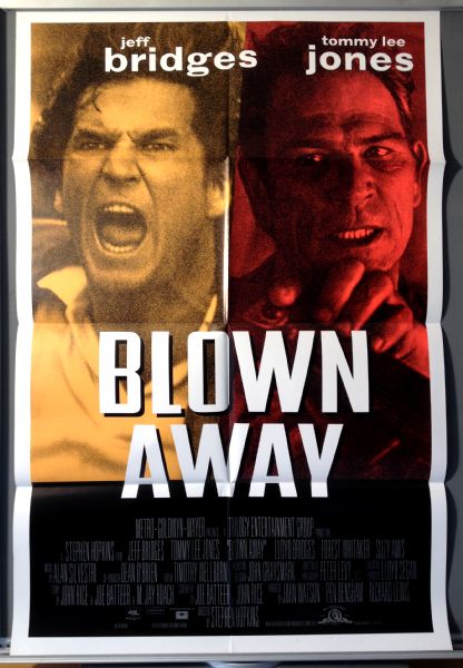 Cinema Poster: BLOWN AWAY 1994 (One Sheet) Jeff Bridges Tommy Lee Jones
