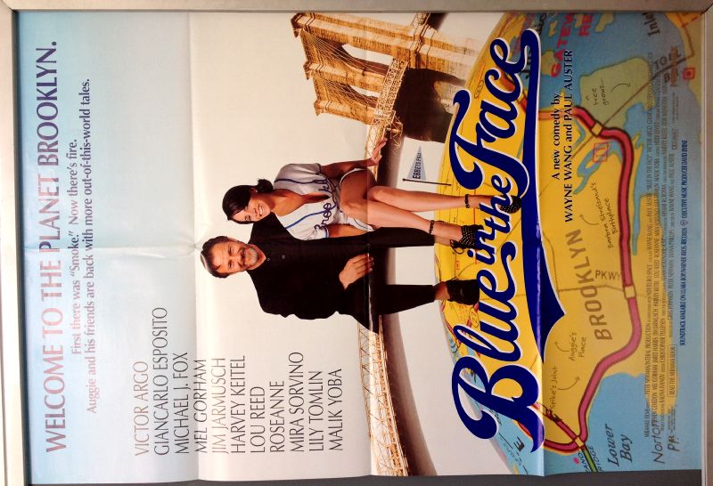Cinema Poster: BLUE IN THE FACE 1996 (One Sheet) Harvey Keitel Michael J. Fox Cinema Poster: BLUE IN THE FACE 1996 (One Sheet) Harvey Keitel Michael J. Fox