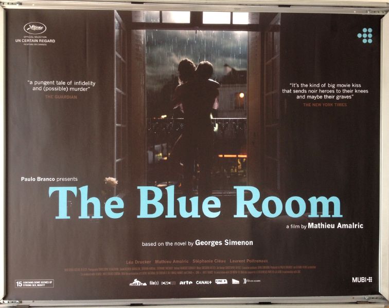 Cinema Poster: BLUE ROOM, THE 2016 (Quad) Mathieu Amalric Léa Drucker Cinema Poster: BLUE ROOM, THE 2016 (Quad) Mathieu Amalric Léa Drucker
