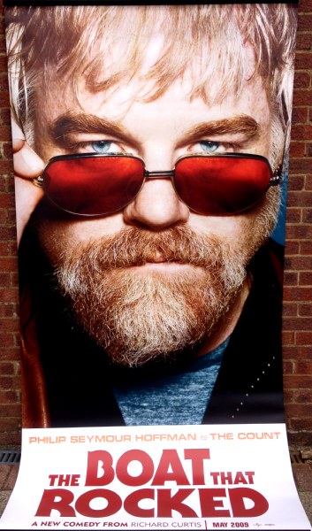 BOAT THAT ROCKED, THE: Philip Seymour Hoffman Cinema Banner BOAT THAT ROCKED, THE: Philip Seymour Hoffman Cinema Banner
