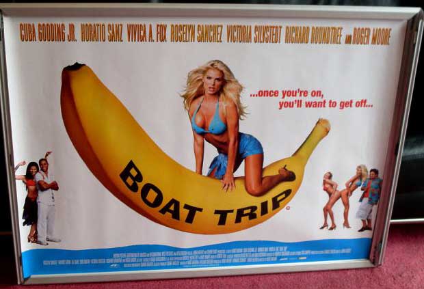 BOAT TRIP: UK Quad Film Poster