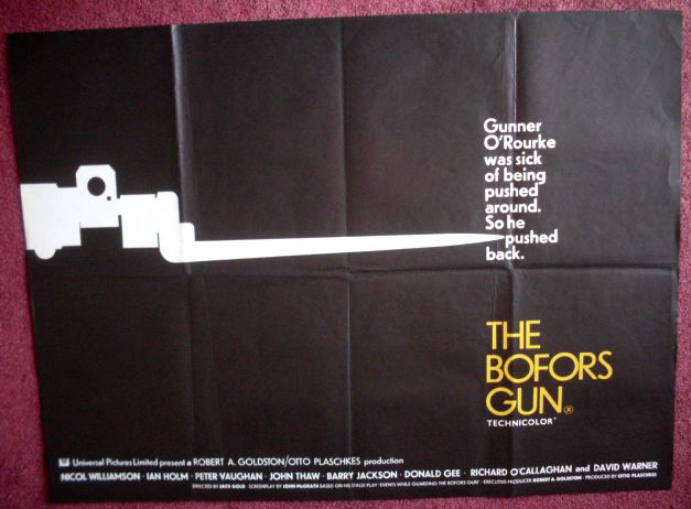BOFORS GUN, THE: UK Quad Film Poster
