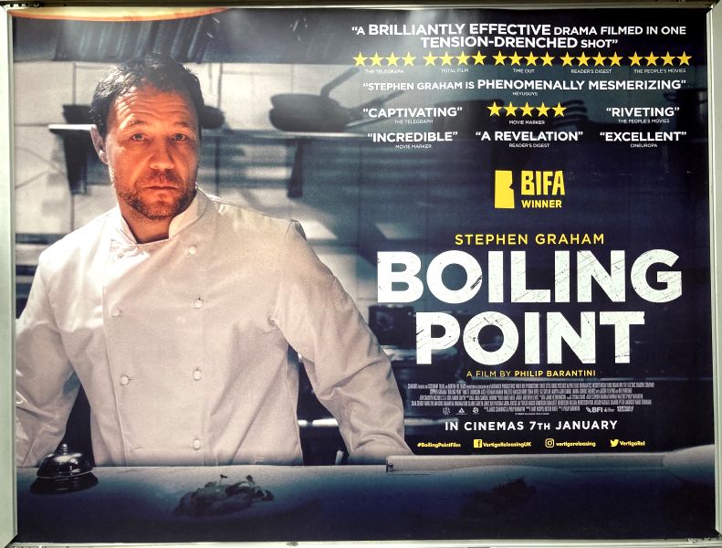 Cinema Poster: BOILING POINT 2021 (Quad) Stephen Graham Vinette Robinson Alice Feetham Cinema Poster: BOILING POINT 2021 (Quad) Stephen Graham Vinette Robinson Alice Feetham