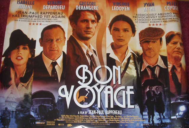 BON VOYAGE: UK Quad Film Poster BON VOYAGE: UK Quad Film Poster