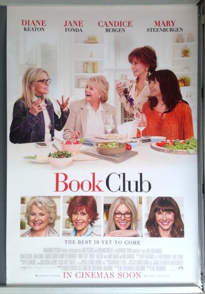 Cinema Poster: BOOK CLUB 2018 (One Sheet) Diane Keaton Jane Fonda