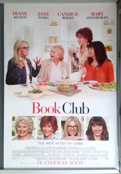 Cinema Poster: BOOK CLUB 2018 (One Sheet) Diane Keaton Jane Fonda Cinema Poster: BOOK CLUB 2018 (One Sheet) Diane Keaton Jane Fonda